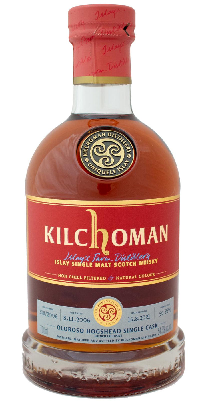 Kilchoman 2006 Conquête 14 Year Old 2021 Release (Cask #318/2006) Single Malt Scotch Whisky | 700ML