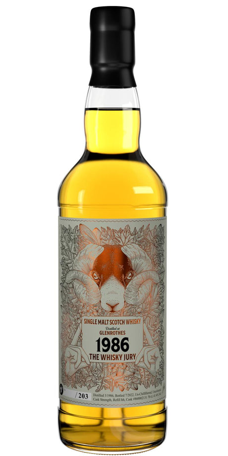 Glenrothes 1986 The Whisky Jury 36 Year Old Single Malt Scotch Whisky | 700ML at CaskCartel.com