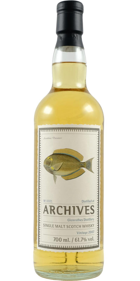 Glenrothes 2007 (Archives) The Fishes of Samoa (15 Year Old) Single Malt Scotch Whisky at CaskCartel.com