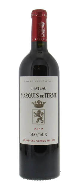 2012 | Chateau Marquis de Terme | Chateau Marquis de Terme at CaskCartel.com