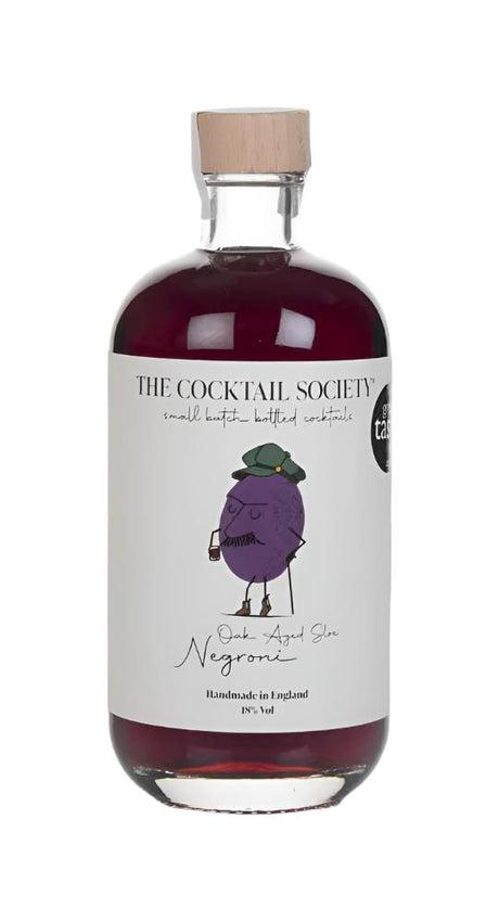 The Cocktail Society Oak Aged Sloe Negroni | 500ML at CaskCartel.com