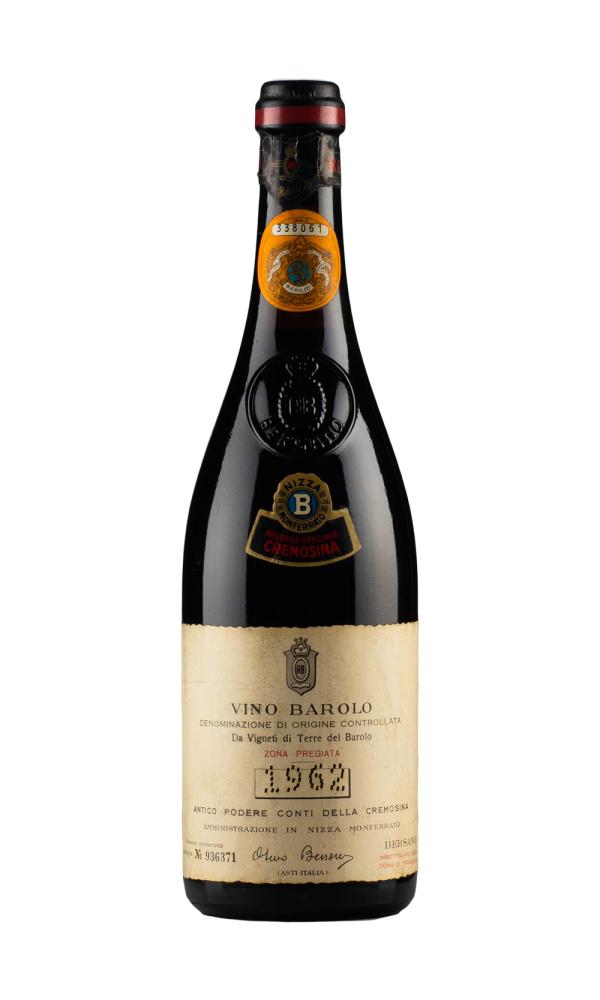 1962 | Bersano | Barolo Riserva Speciale at CaskCartel.com