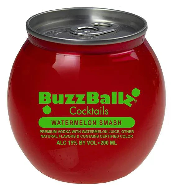 BuzzBallz Cocktails Watermelon | (24)*200ML