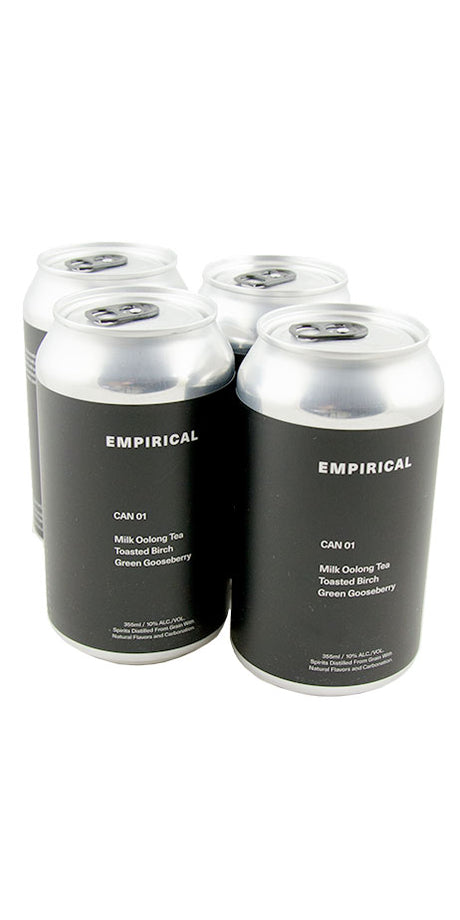 Empirical Spirits Can 01 BLACK | 4X335ML at CaskCartel.com