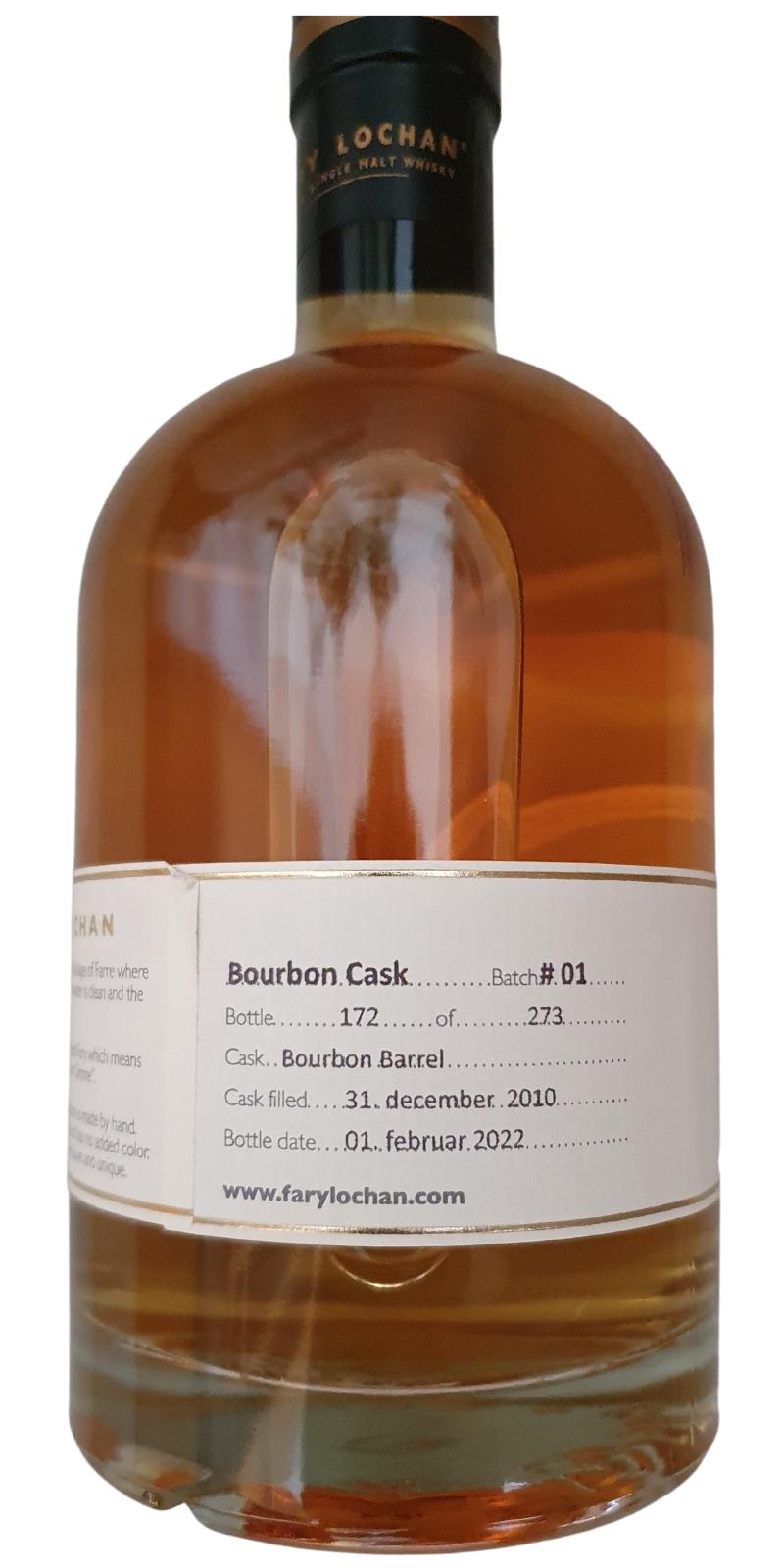 Fary Lochan 2010 Bourbon Cask (11 Year Old) Danish Single Malt Whisky at CaskCartel.com