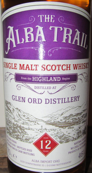 Glen Ord 2009 AI The Alba Trail (12 Year Old) Single Malt Scotch Whisky at CaskCartel.com