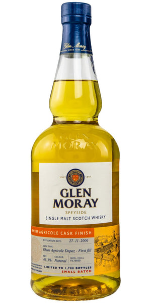 Glen Moray 2006 Curiosity Rhum Agricole Cask Finish (2021) Release Scotch Whisky | 700ML at CaskCartel.com