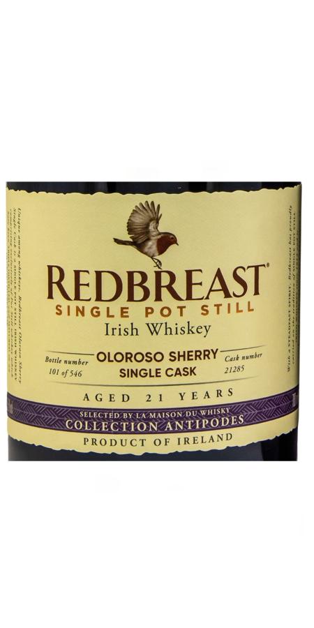 Redbreast 2000 (21 Year Old) Single Pot Still Irish Whisky at CaskCartel.com