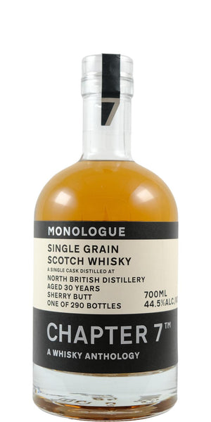 North British 1991 Ch7 Monologue (30 Year Old) Single Grain Scotch Whisky at CaskCartel.com