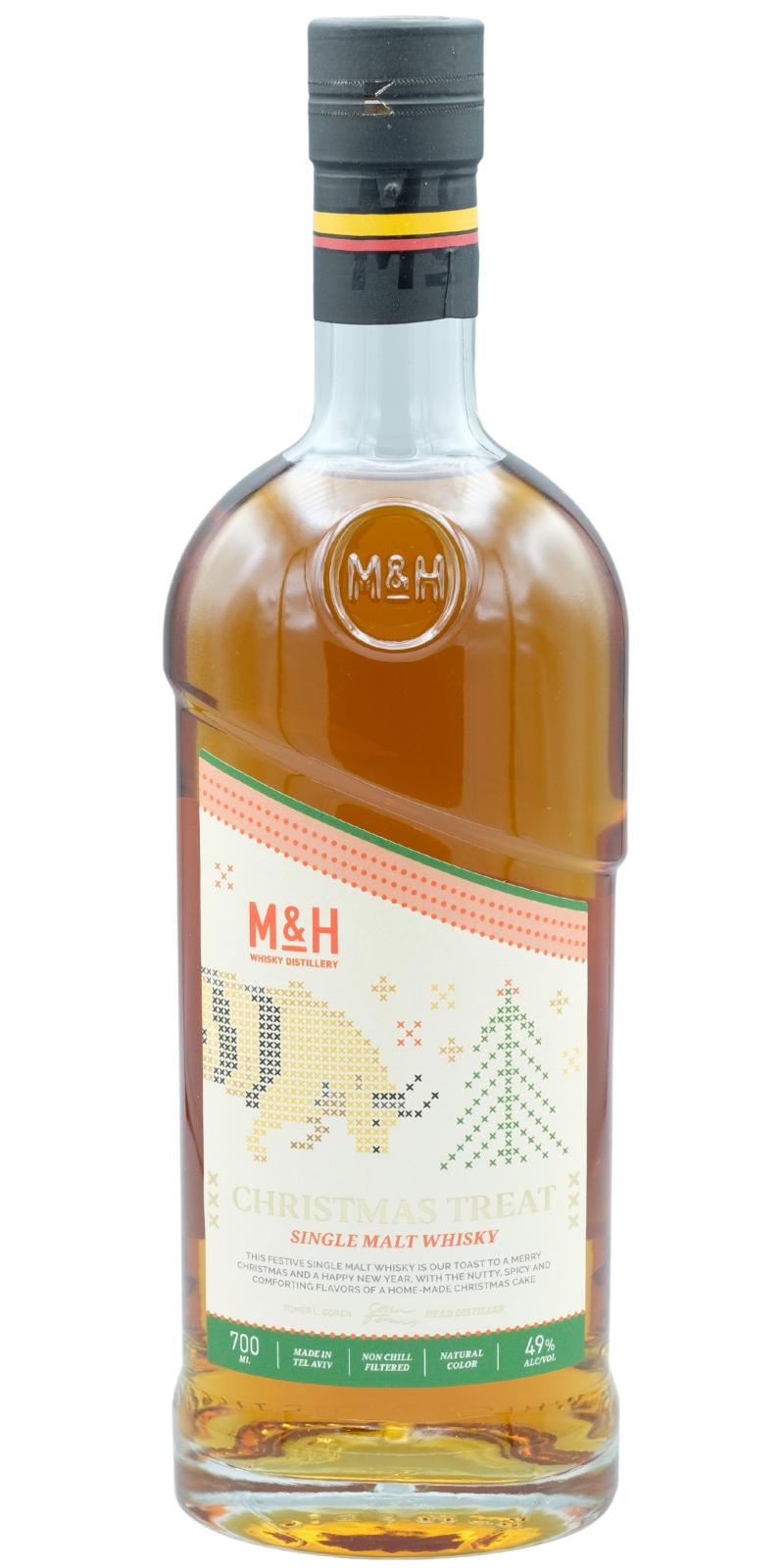 BUY] M&H Christmas Treat Single Malt Whisky at CaskCartel.com
