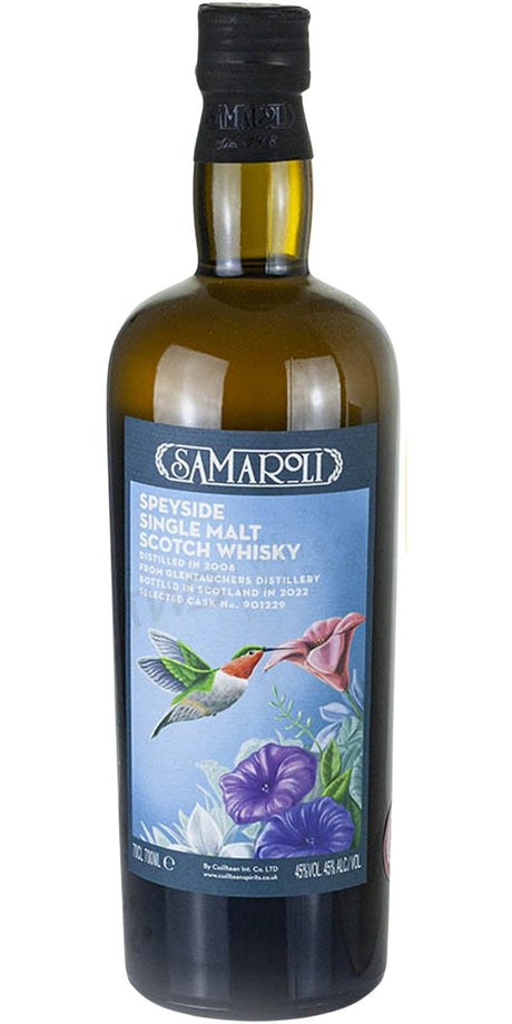 Glentauchers Samaroli Speyside Single Malt 2008 14 Year Old Whisky | 700ML at CaskCartel.com