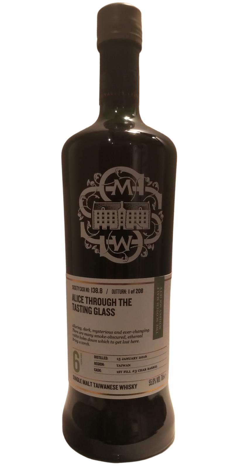 Nantou 2016 (The Scotch Malt Whisky Society) 138.8 Alice Through The Tasting Glass (6 Year Old) | 700ML at CaskCartel.com