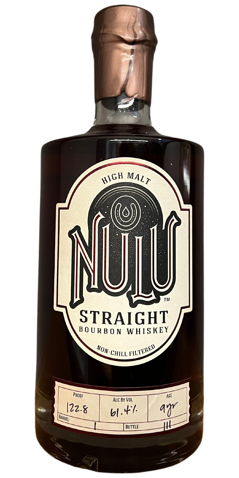 Nulu High Malt Straight Bourbon Whiskey (9 Year Old) at CaskCartel.com