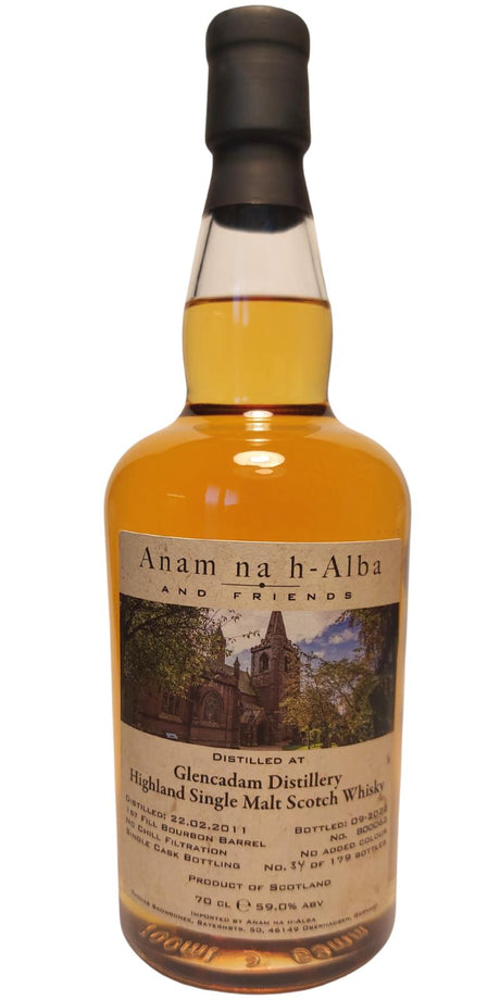 Glencadam 2011 ANHA (11 Year Old) Highland Single Malt Scotch Whisky at CaskCartel.com