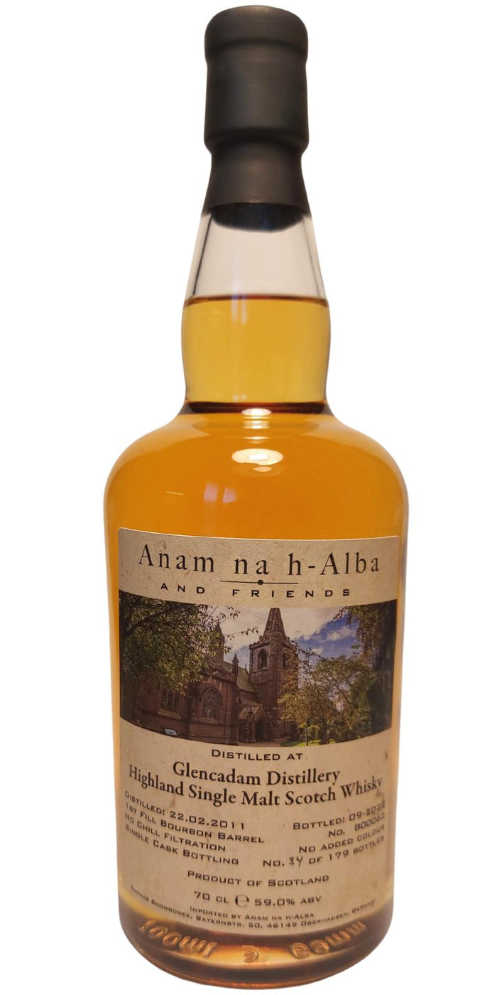 Glencadam 2011 ANHA (11 Year Old) Highland Single Malt Scotch Whisky | 700ML
