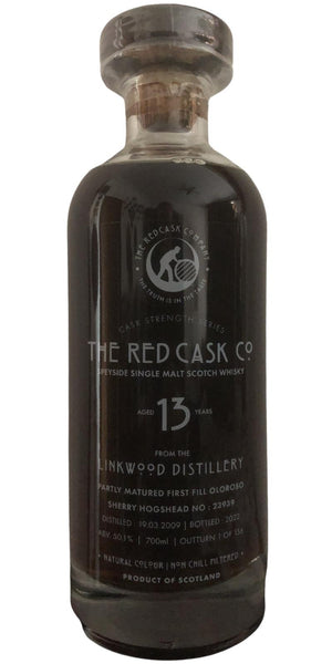Linkwood 2009 (Global Whisky Limited) The Red Cask Co. (13 Year Old) Speyside Single Malt Scotch Whisky at CaskCartel.com