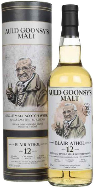Blair Athol Auld Goonsy's Single Cask #306994 2009 12 Year Old Whisky | 700ML at CaskCartel.com