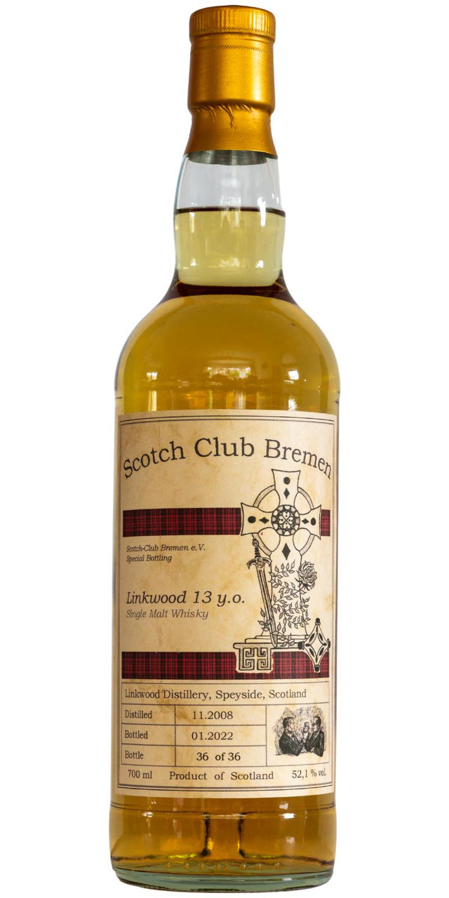 Linkwood 2008 UD Scotch-Club Bremen (13 Year Old) Single Malt Scotch Whisky | 700ML at CaskCartel.com
