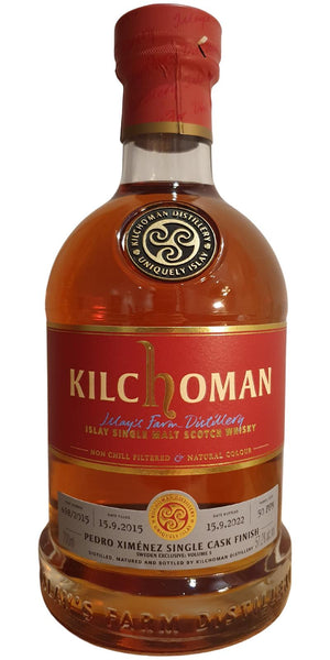 Kilchoman 2015 Single Cask for Sweden Volume 5 (7 Year Old) Islay Single Malt Scotch Whisky | 700ML at CaskCartel.com