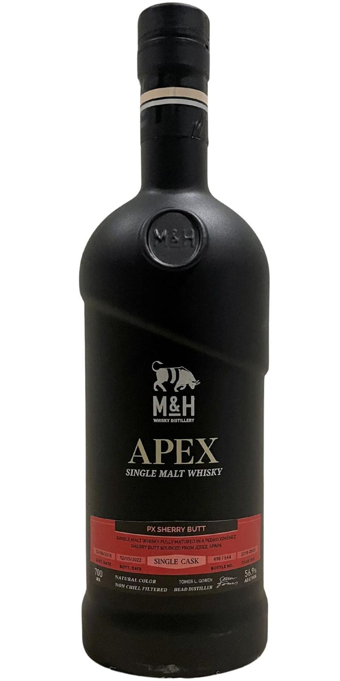 M&H 2018 - APEX Black PX Sherry Butt Single Malt Whisky | 700ML