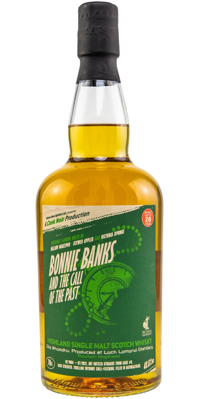 Old Rhosdhu 1994 Brave New Spirits A Cask Noir Production 28 Year Old Single Malt Scotch Whisky | 700ML