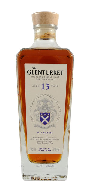 Glenturret 15 Year Old 2022 Release Single Malt Scotch Whisky | 700ML at CaskCartel.com