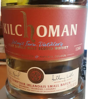 Kilchoman Le Comptoir Irlandais Small Batch Islay Single Malt Scotch Whisky | 700ML at CaskCartel.com
