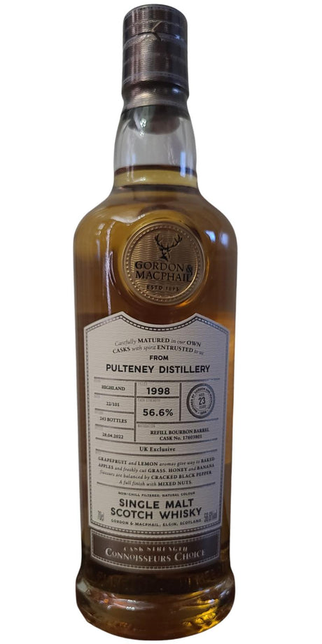 Old Pulteney Connoisseurs Choice Single Cask #17603801 1998 23 Year Old Whisky | 700ML at CaskCartel.com