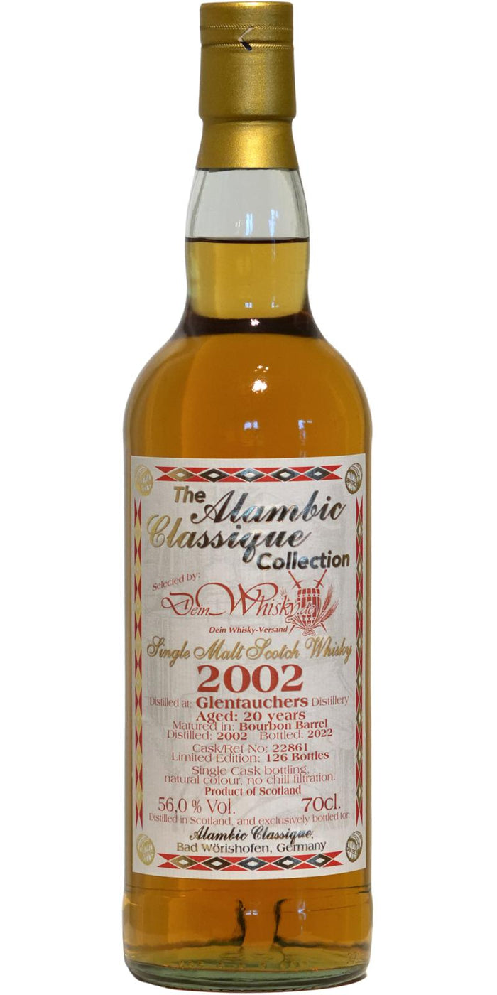 Glentauchers 2002 The Alambic Classique Collection (20 Year Old) Single Malt Scotch Whisky | 700ML
