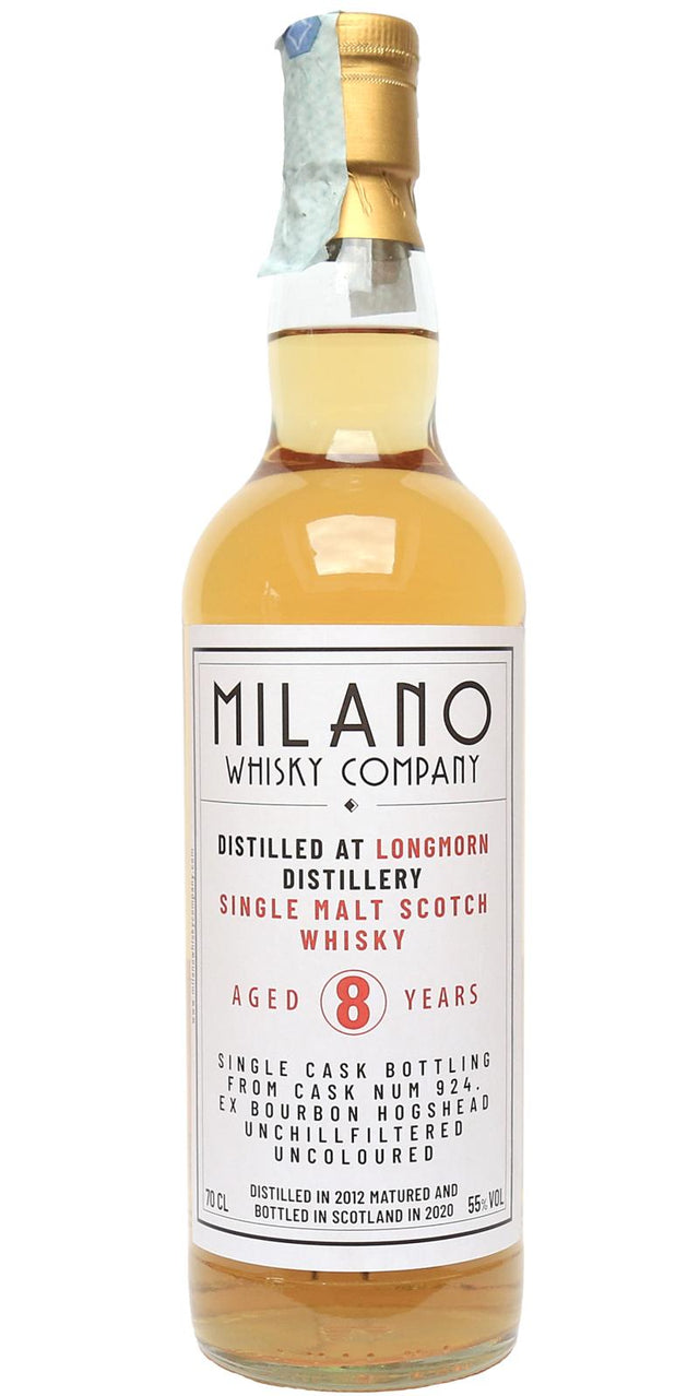 Longmorn 2012 MWCo 8 Year Old (2020) Release (Cask #924) Scotch Whisky | 700ML at CaskCartel.com