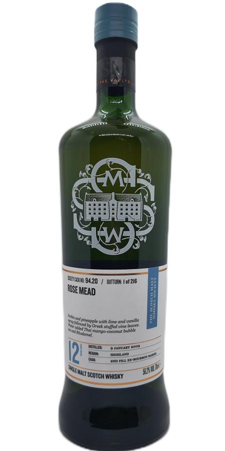 Glenlossie 2009 SMWS 46.123 Rosé vinho verde 12 Year Old 2021 Release (Cask #46.123) Single Malt Scotch Whisky | 700ML at CaskCartel.com