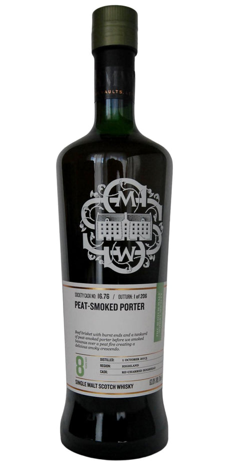 Glenturret 2013 (SMWS) 16.76 Peat-Smoked Porter (8 Year Old) | 700ML at CaskCartel.com