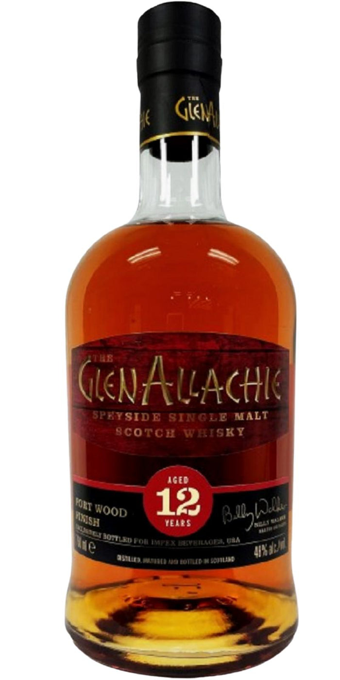 Glenallachie 12-year-old Wood Finish Series - Port 12 Year Old 2021 Release Single Malt Scotch Whisky