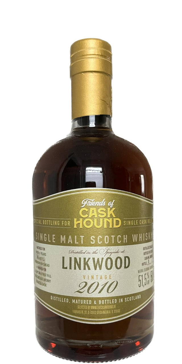 Linkwood 2010 (The Caskhound) Friends of Caskhound Single Malt Scotch Whisky | 500ML at CaskCartel.com