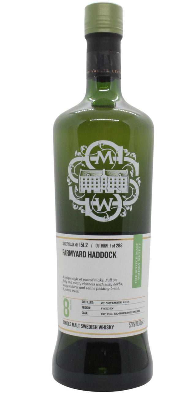 Mackmyra 2013 (SMWS) 151.2 Farmyard haddock (8 Year Old)  | 700ML at CaskCartel.com