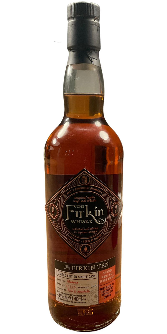 Linkwood 2010 (The Firkin Whisky Co. Ltd.) Firkin Ten 2022 Release (Cask #SC11A)Speyside Single Malt Scotch Whisky | 700ML
