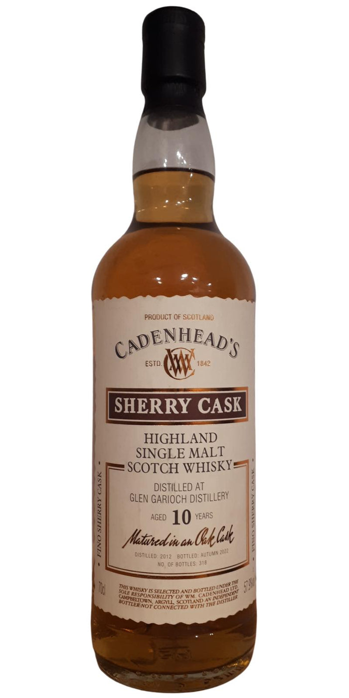 Glen Garioch 2012 CA (10 Year Old) Highland Single Malt Scotch Whisky | 700ML