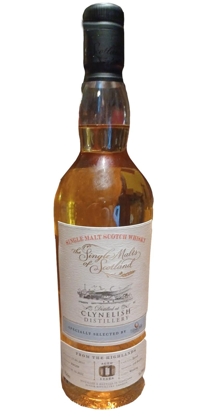 The Single Malts of Scotland Clynelish 11 Year Old Cask Strength 2011 Scotch Whisky