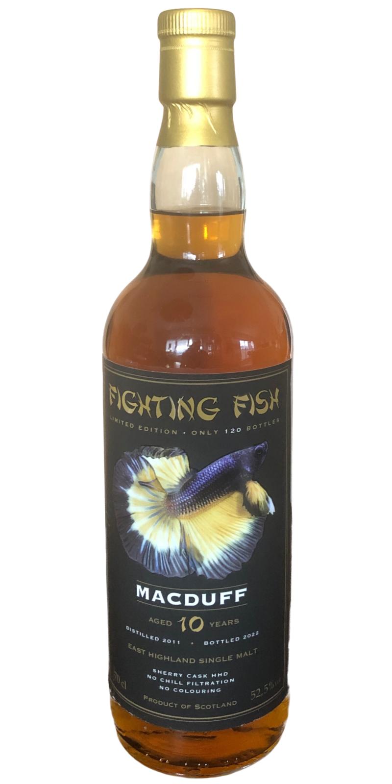 Macduff 2011 (Jack Wiebers Whisky World) Fighting Fish 10 Year Old 2022 Release East Highland Single Malt Whisky | 700ML at CaskCartel.com