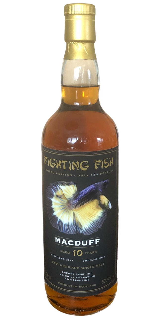 Macduff 2011 (Jack Wiebers Whisky World) Fighting Fish 10 Year Old 2022 Release East Highland Single Malt Whisky | 700ML at CaskCartel.com