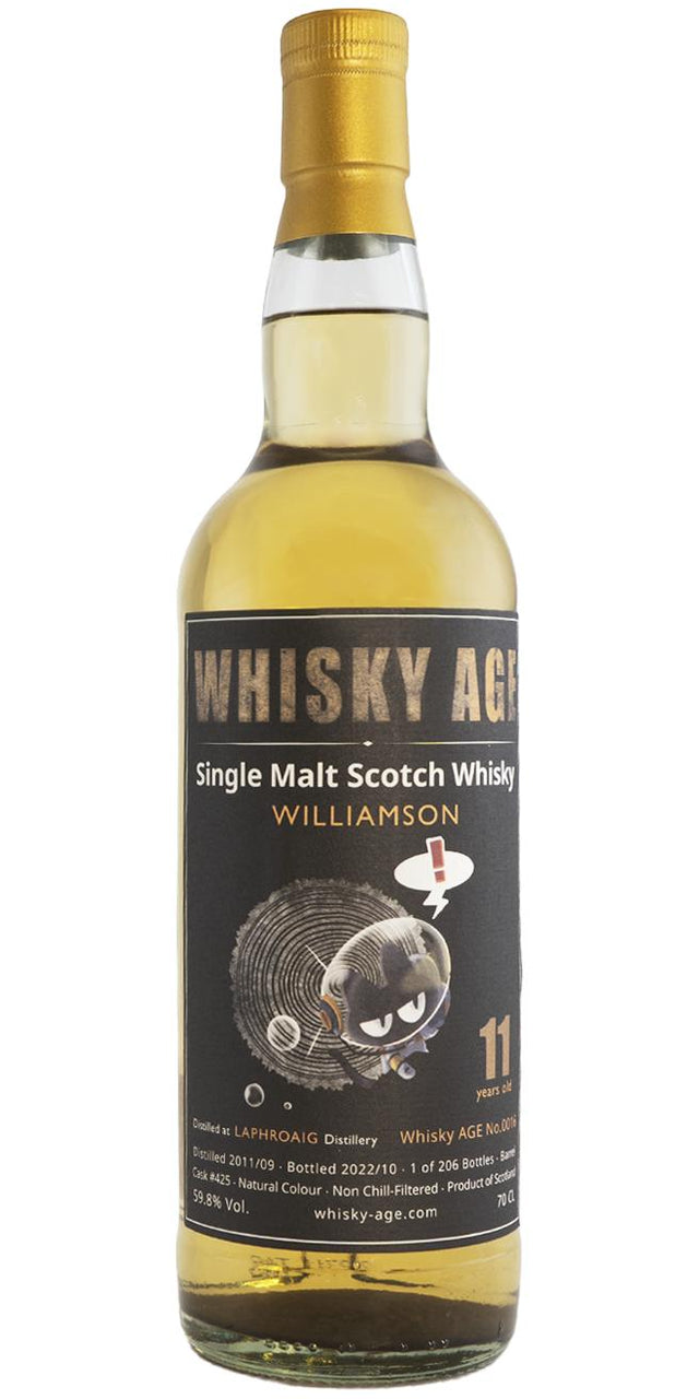 Williamson 2011 Whisky Age No. 0016 (11 Year Old) Single Malt Scotch Whisky | 700ML at CaskCartel.com