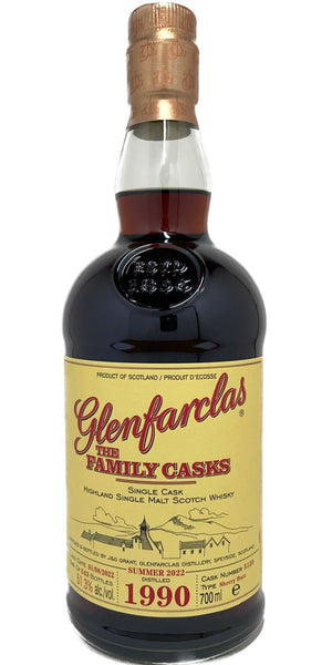 Glenfarclas 1990 The Family Casks (Release S22) Highland Single Malt Scotch Whisky | 700ML at CaskCartel.com