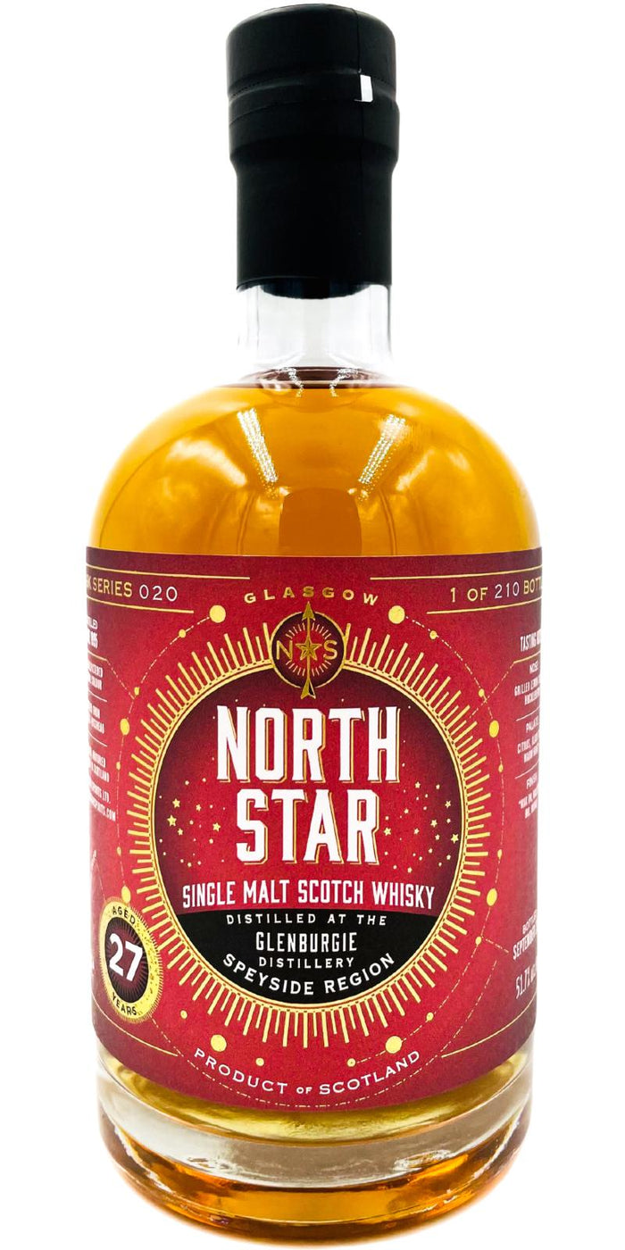 Glenburgie 1995 (North Star Spirits) Cask Series 020 (27Year Old) Single Malt Scotch Whisky | 700ML
