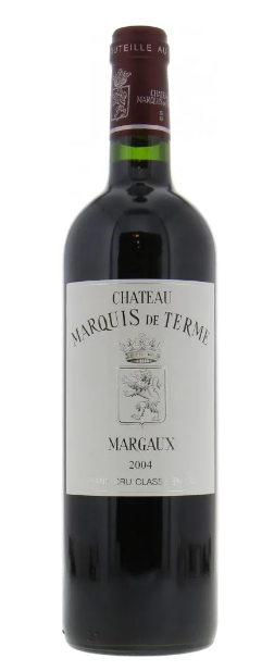 2004 | Chateau Marquis de Terme | Chateau Marquis de Terme at CaskCartel.com