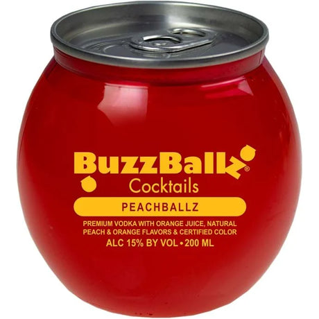 BuzzBallz Peachballz | 24x200ML at CaskCartel.com