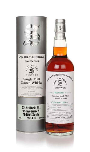 Benrinnes 12 Year Old 2010 (casks 107 & 110) - Un-Chilfiltered Collection (Signatory) | 700ML at CaskCartel.com