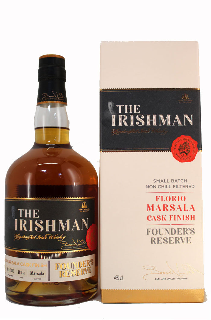 The Irishman Founder's Reserve Florio Marsala Cask Finish Irish Whiskey