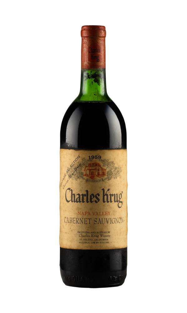 1959 | Charles Krug | Cabernet Sauvignon at CaskCartel.com