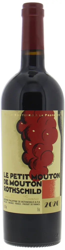 2020 | Château Mouton Rothschild | Le Petit Mouton de Mouton Rothschild at CaskCartel.com
