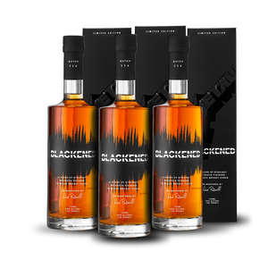 BLACKENED® AMERICAN WHISKEY | LIMITED BATCH 114 | BLACK ALBUM WHISKEY PACK COLLECTORS EDITION AT CASKCARTEL.COM